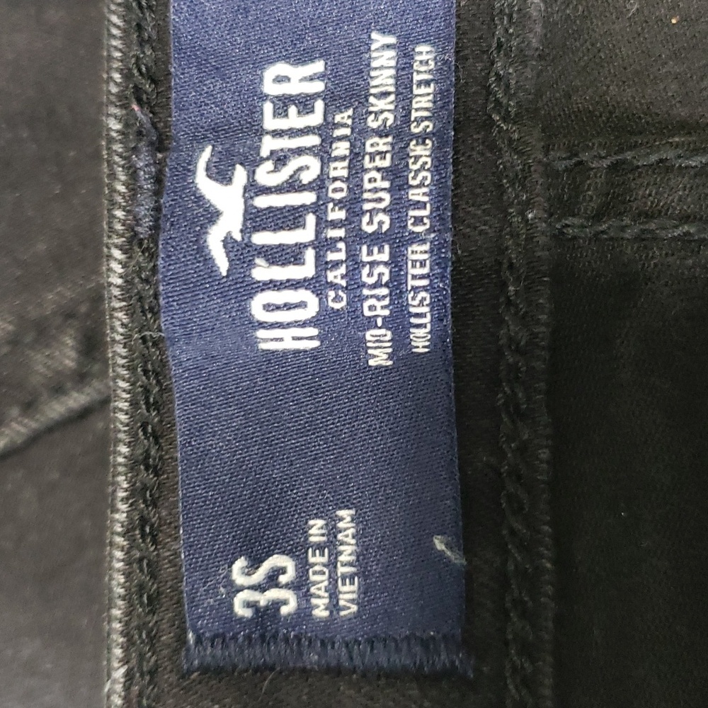 HOLLISTER black super skinny jeans - Picture 4 of 16